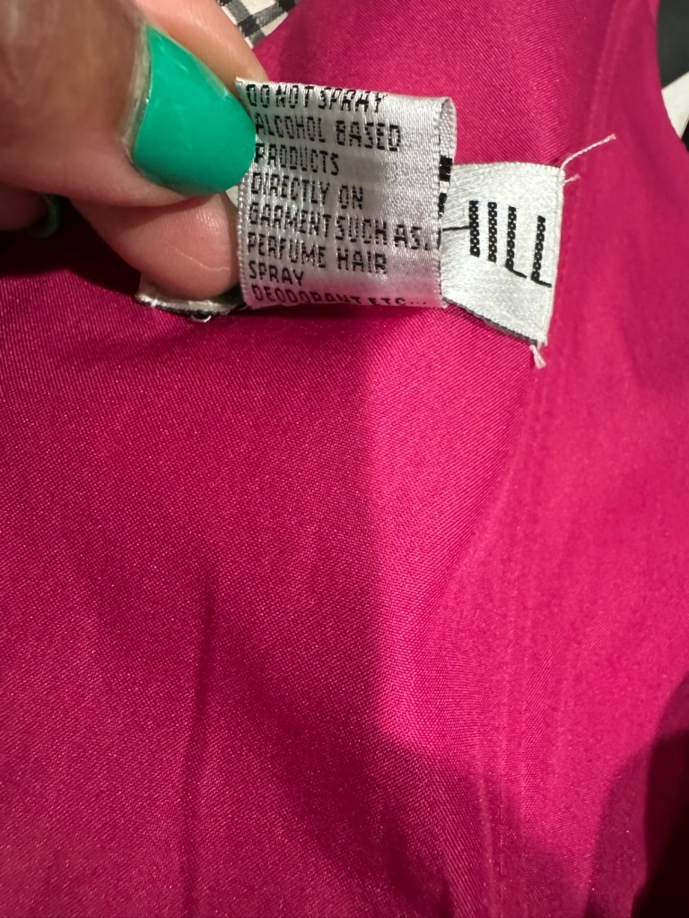 Sherri Hill Magenta Floral Plunge Satin Party Dress - Picture 11 of 12